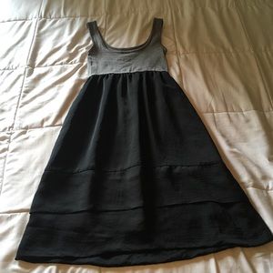 Mossimo grey and black dress